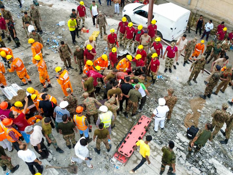 Kolkata Police detain three for questioning in fatal warehouse roof collapse case