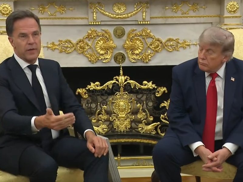 NATO chief Rutte backs Trump on Iran, praises him for 'taking responsibility' for the world
