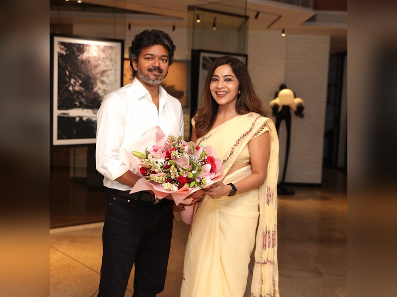 Actress and VJ Ramya: Life, titles and history have changed; TN CM Vijay hasn't (Photo Credit: Ramya/Instagram)