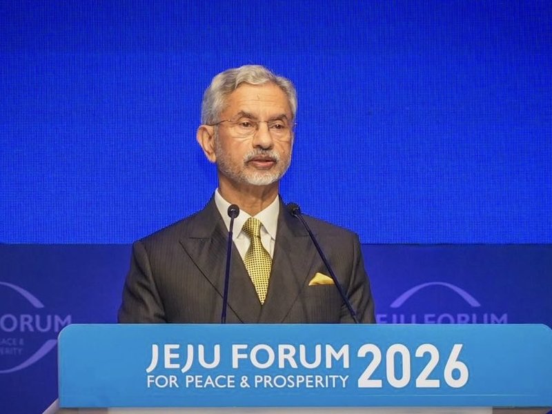 EAM Jaishankar calls for greater global cooperation, invokes 'Vasudhaiva Kutumbakam' at Jeju Forum in Seoul