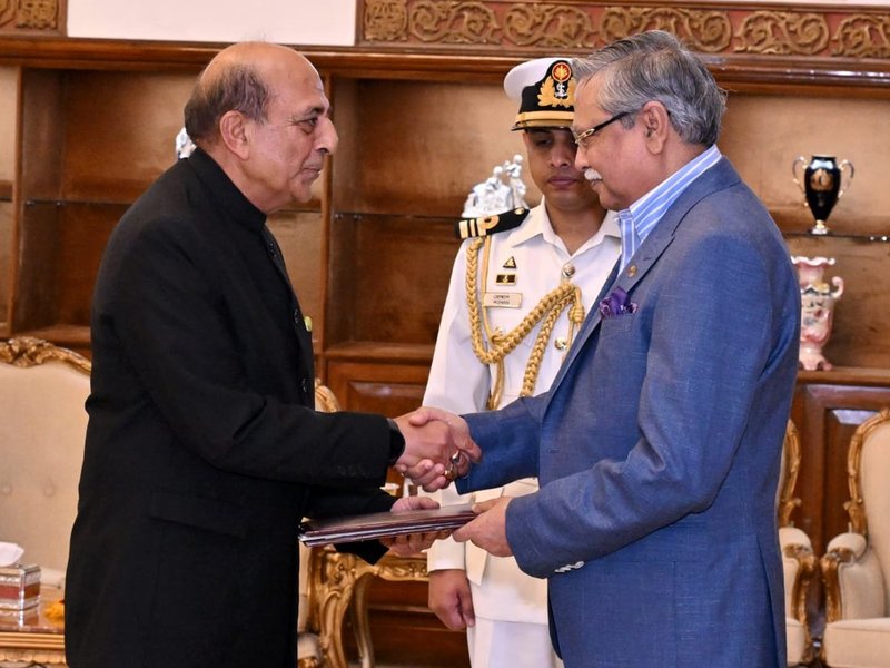 Indian envoy presents credentials to Bangladesh President, reaffirms commitment to strengthening partnership