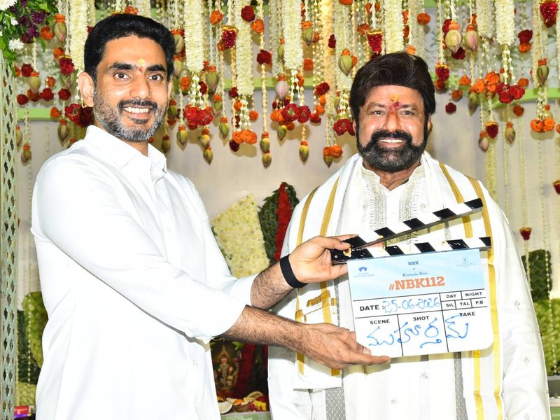 Nandamuri Balakrishna's film with Koratala Siva goes on floors with grand pooja in Amaravati (Photo Credit: IANS/PR)