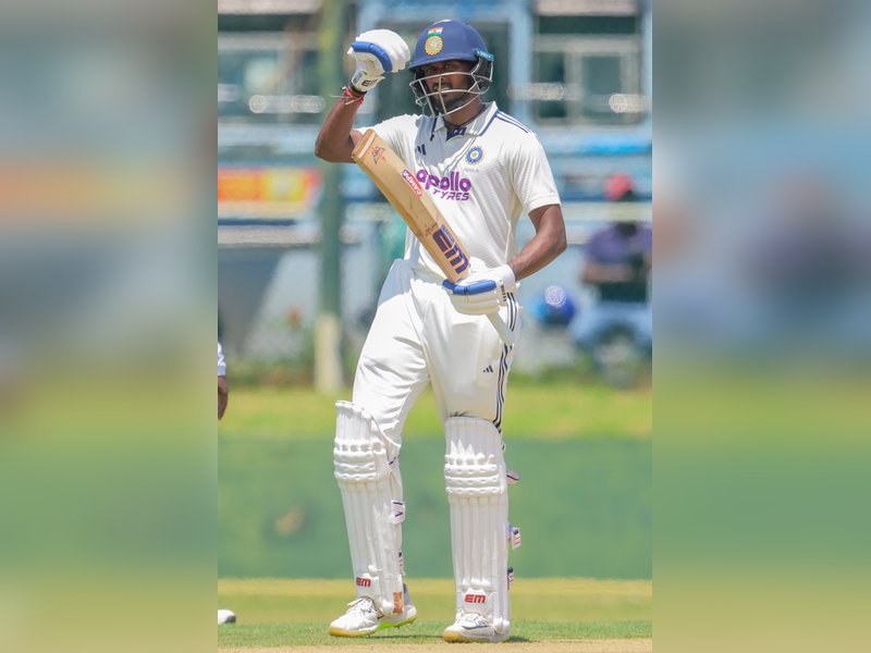 Sai Sudharsan’s superb 132, fifties by Dhruv Jurel, Rasheed put India A in driver's seat against Sri Lanka A. Photo credit: Sri Lanka Cricket