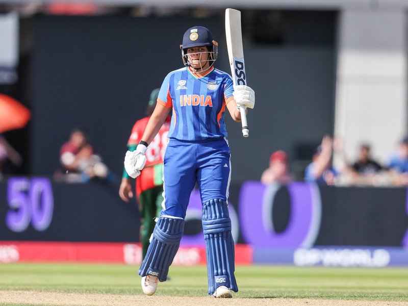 Shafali Verma's blazing fifty powers India to five-wicket win over Bangladesh in the ICC Women's T20 World Cup 2026 Photo credit: BCCI Women/X