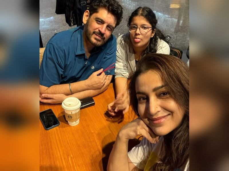 Tisca Chopra heads on a family break, says husband now has 'both his darlings available for pampering'