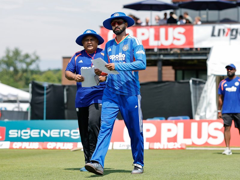 Vaibhav Sooryavanshi misses out on debut as India opt to bowl against Ireland in the first T20I against Ireland at Belfast on Friday. Photo credit: BCCI