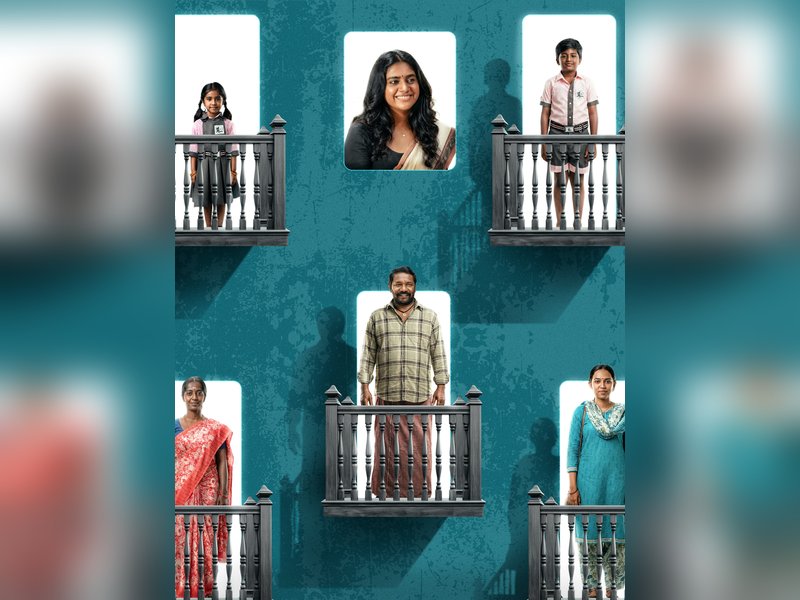 An entire village unveils the first look of Nimisha Sajayan, Karunas-starrer 'Enna Vilai'! (Photo Credit: IANS/PR)