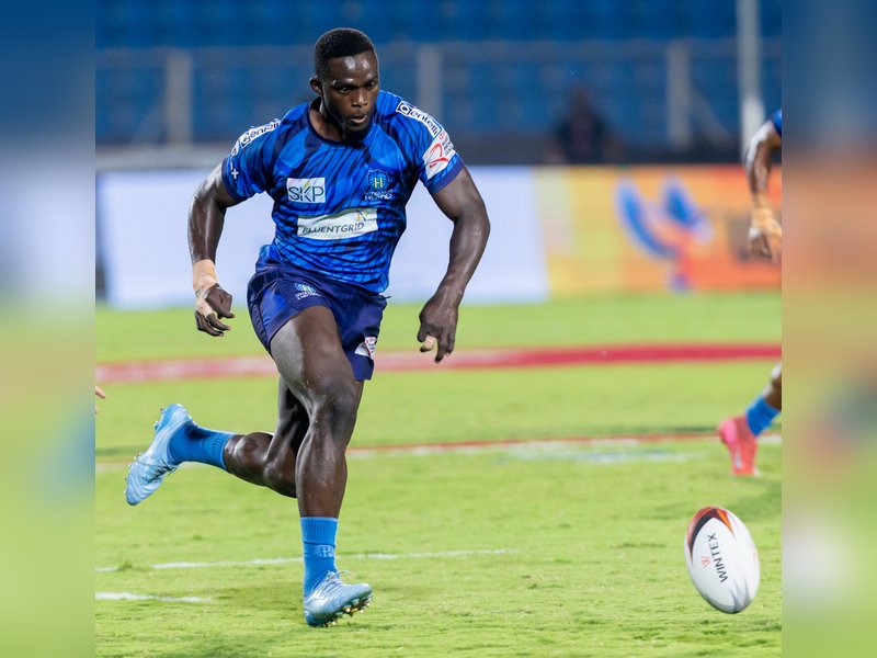 Hyderabad Heroes remain top of the table in Season 2 of the Rugby Premier League (RPL) at the Ganti Mohana Chandra Balayogi Athletic Stadium in Gachibowli, Hyderabad on Friday. Photo credit: Rugby India