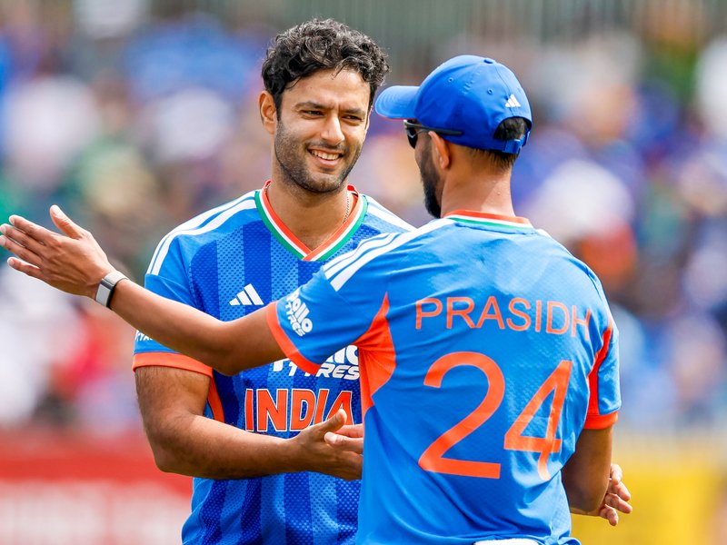 'We have to bat really well to achieve this total,' says Shivam Dube after Ireland post 182/9 against India in the first T20I in Belfast on Friday. Photo credit: BCCI