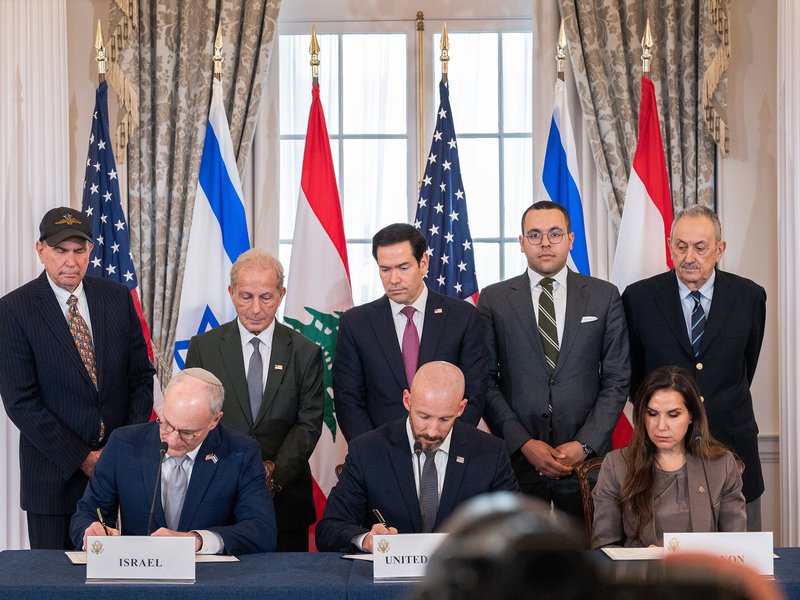 US brokers Israel-Lebanon peace framework