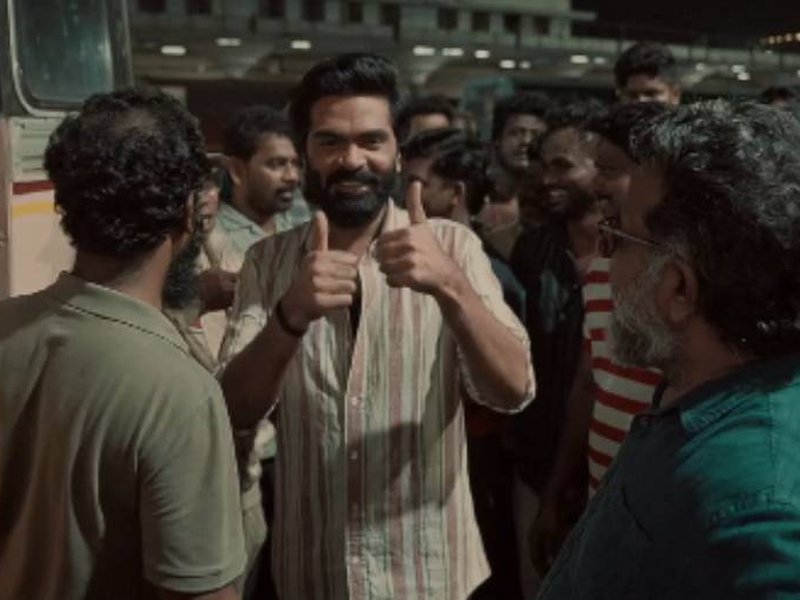 Simbu's 'Arasan' unit wraps up challenging, lengthy schedule! (Photo Credit: Simbu/Instagram)