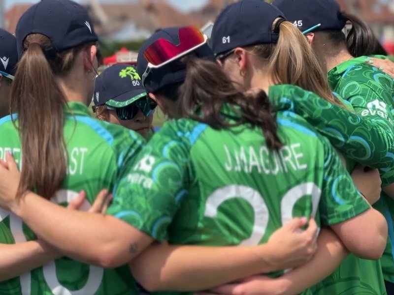 Jane Maguire back as Ireland opt to bowl against the West Indies in the ICC Women's T20 World Cup 2026 in Bristol on Saturday. Photo credit: ICC