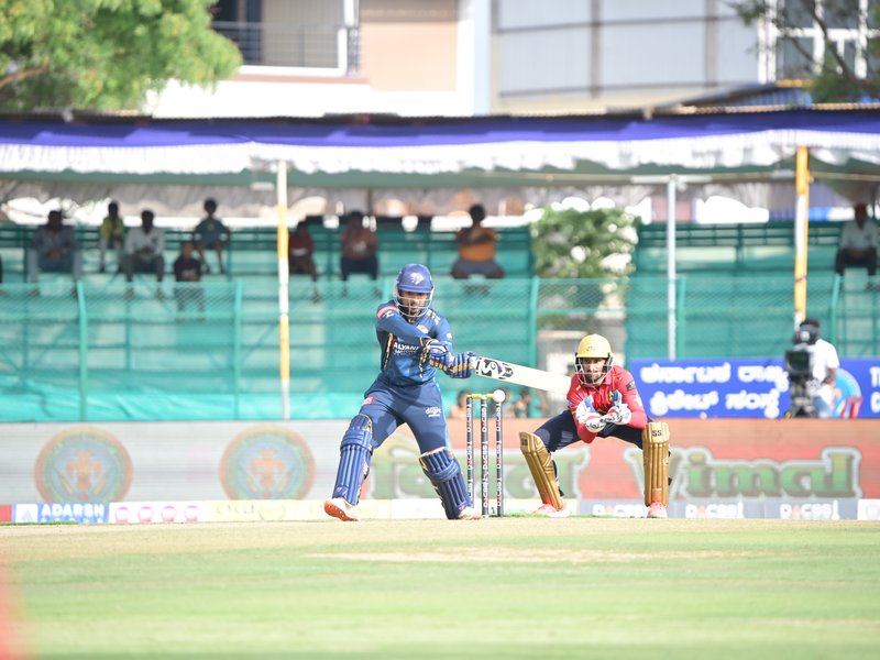 Rohan Patil steers Bengaluru Blasters to 7-wkt win over Shivamogga Yodhas in the Maharaja Trophy KSCA T20 