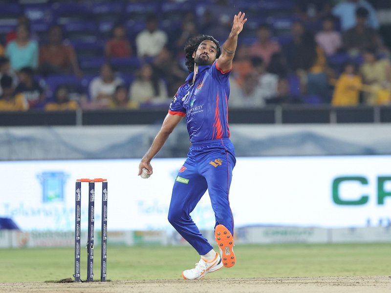 Aryan Cariappa, Avanish Rao star as Ranga Reddy Risers outclass Palamuru Strikers in the Hyderabad Cricket Association's TG20 in Hyderabad on Friday. Photo credit: HCA