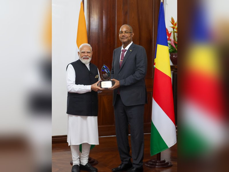 Dedicate it to countries fighting climate change: PM Modi on 'Guardian of the Blue Horizon' in Seychelles 