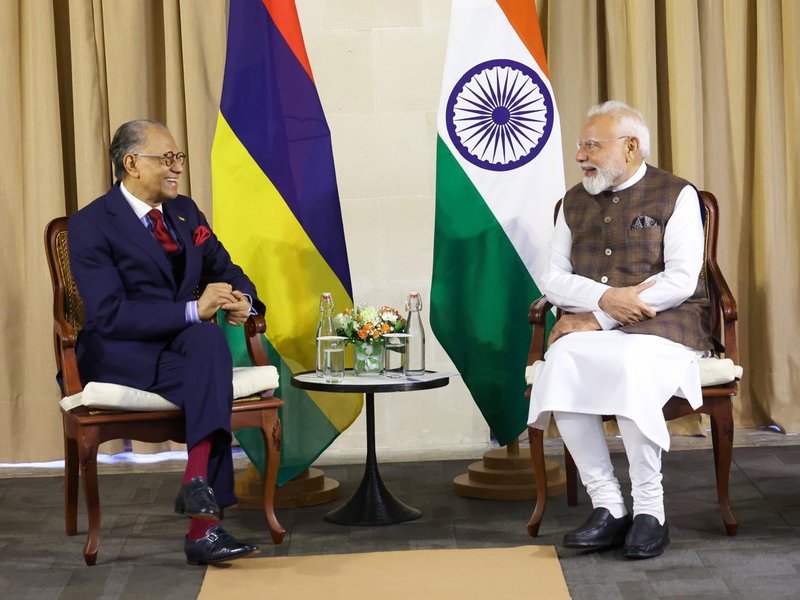 PM Modi meets Mauritius Prime Minister, reviews Enhanced Strategic Partnership