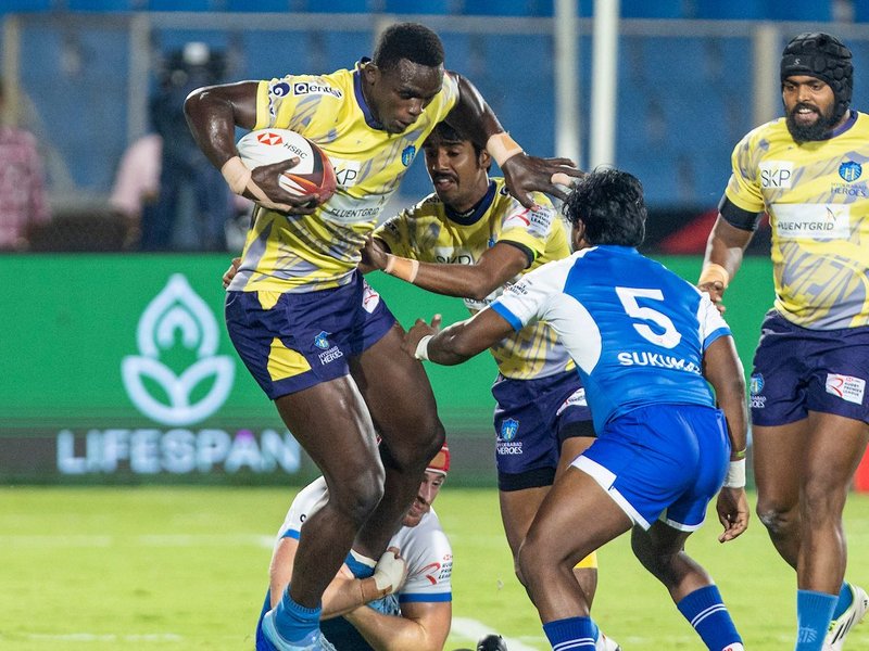 Hyderabad Heroes crowned champions of Rugby Premier League Season 2