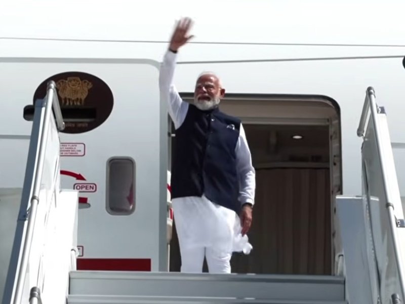 PM Modi emplanes for New Delhi after concluding State visit to Seychelles 
