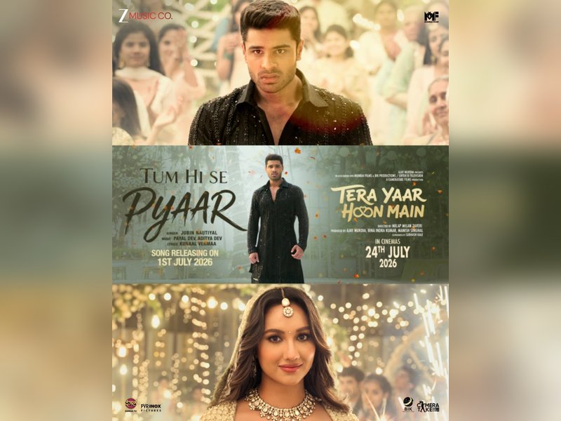 ‘Tum Hi Aana’ dream team reunites for 'Tera Yaar Hoon Main‘s new track 'Tum Hi Se Pyaar’