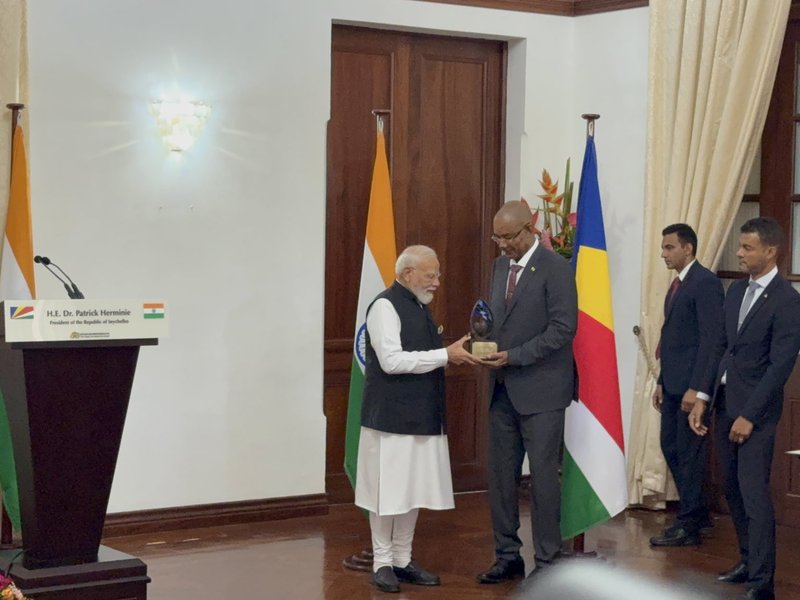 Not conventional national decoration, Presidential recognition for PM Modi rooted in Seychelles' identity