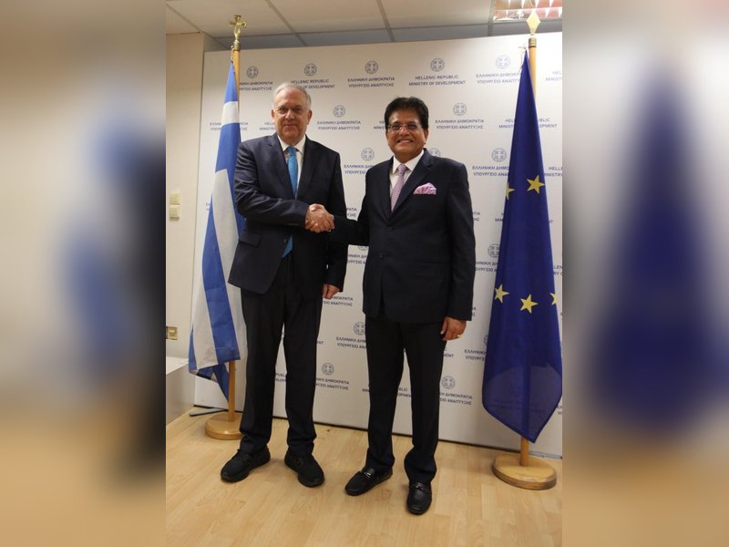 India, Greece explore opportunities to deepen collaboration in manufacturing, emerging tech