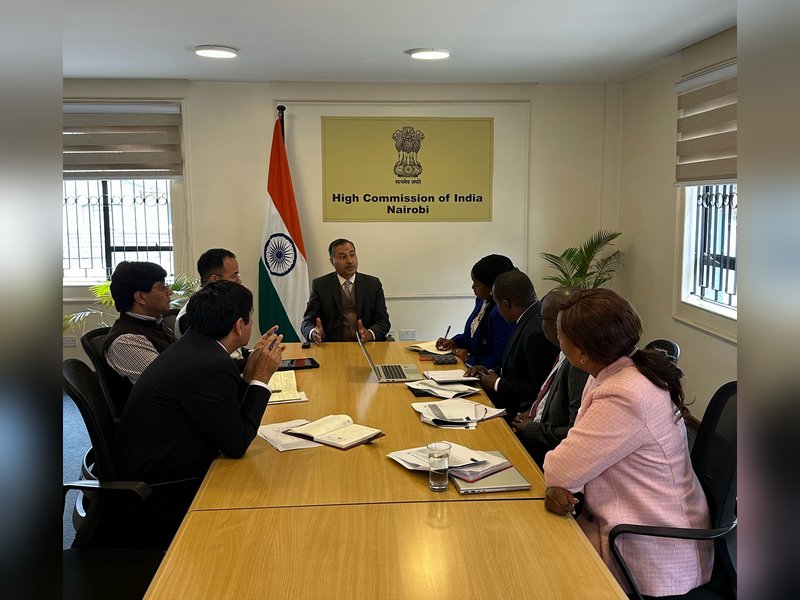 India-Kenya review implementation of USD 15 million LoC extended by GoI