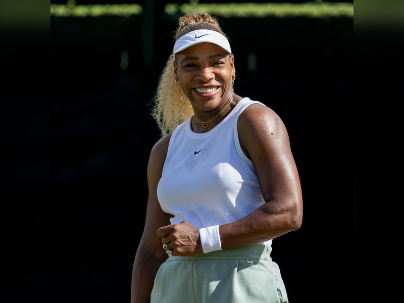 Serena Williams delighted to see 'bestie' Grigor Dimitrov back after injury nightmare. Photo credit: Wimbledon/X