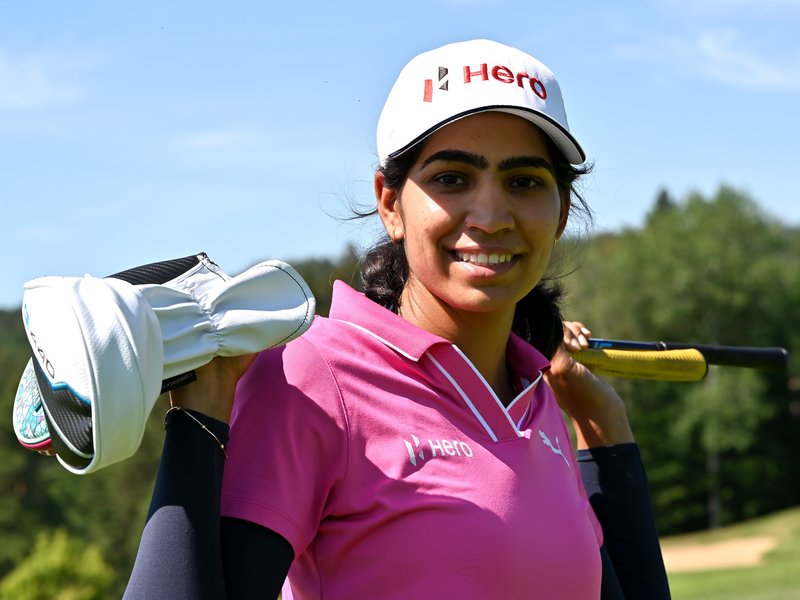 Diksha Dagar extends rich vein of form as Indian trio impresses in the Czech Ladies Open of the Ladies European Tour at Beroun (Czech Republic). Photo credit: www.golfxyz.in 