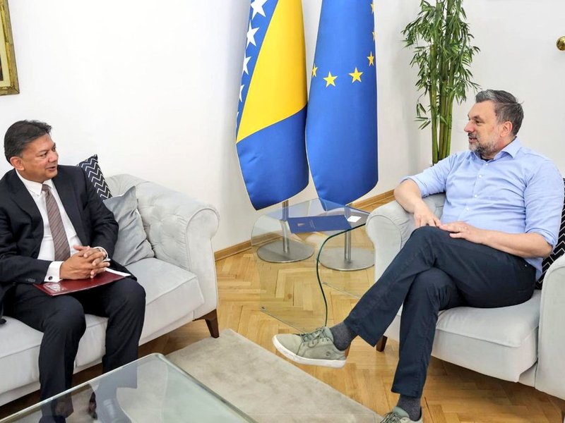 India-Bosnia and Herzegovina discuss advancing key bilateral initiatives