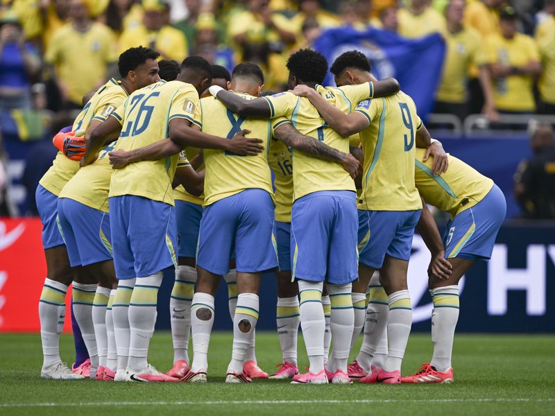 Brazil players (File photo)