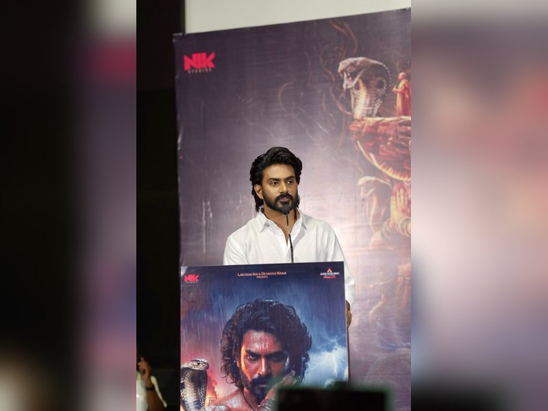 Virat Karrna on playing a Nagasadhu in 'Nagabandham': I felt some divine energy protecting us! (Photo Credit: IANS/PR)