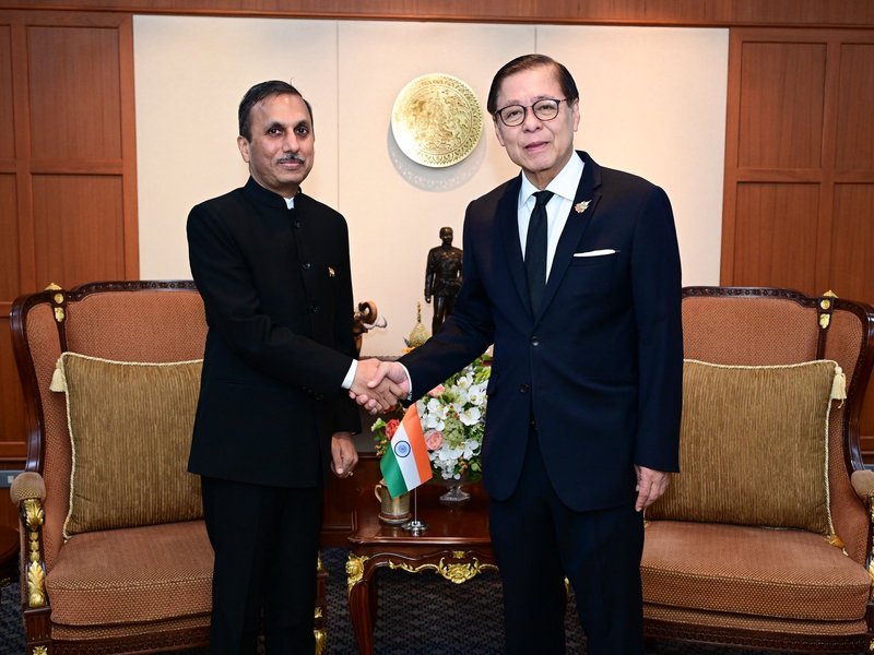 India, Thailand discuss strengthening strategic partnership 