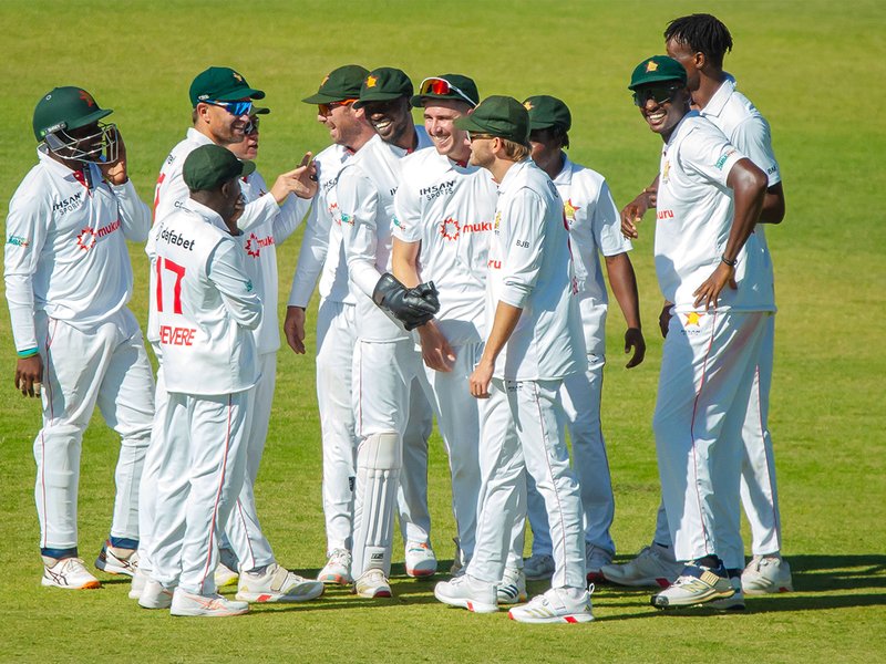 Zimbabwe beat Bangladesh by an innings and 85 runs to seal their biggest win at the Harare Sports Club in Harare on Tuesday. Photo credit: Zimbabwe Cricket/X