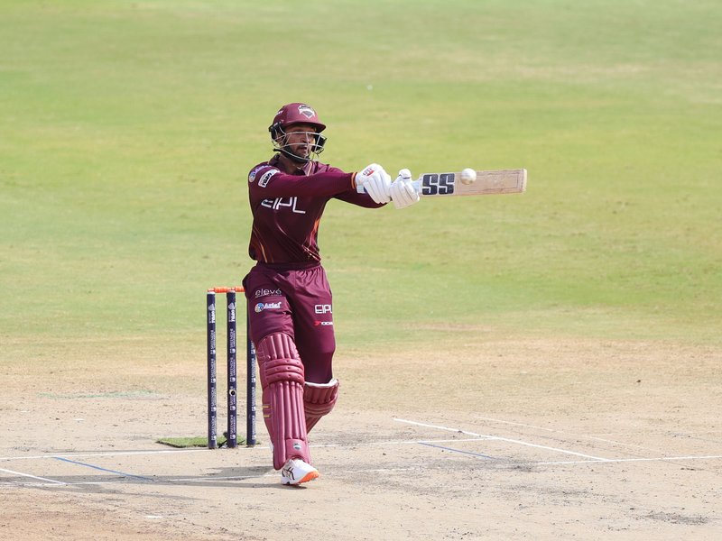 Rahul Radesh’s ton helps Karimnagar Diamonds rout Medak Falcons by 133 runs in the Hyderabad Cricket Association's TG20 at the GMC Balayogi Stadium in Hyderabad on Tuesday. Photo credit: HCA
