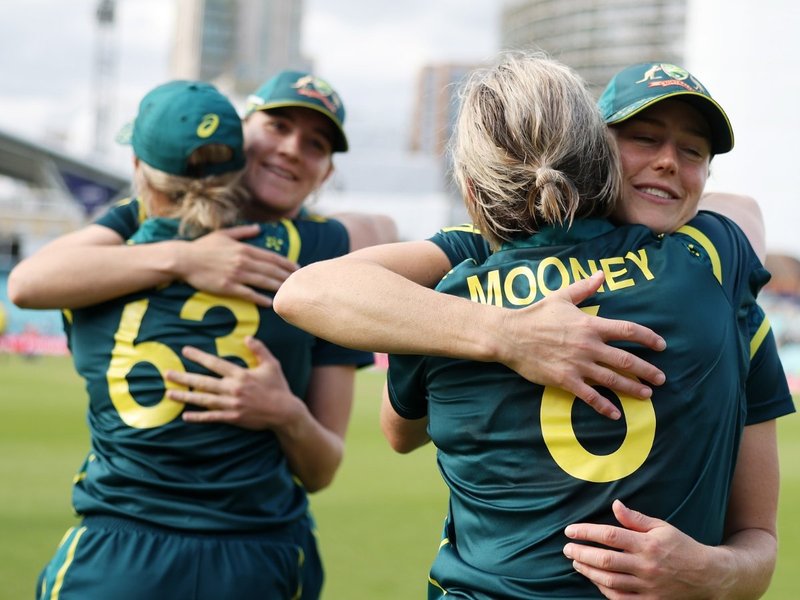 Sophie Molineux hails Australia's clinical display after crushing West Indies to reach eighth final in the ICC Women's T20 World Cup 2026 in London on Tuesday. Photo credit: ICC