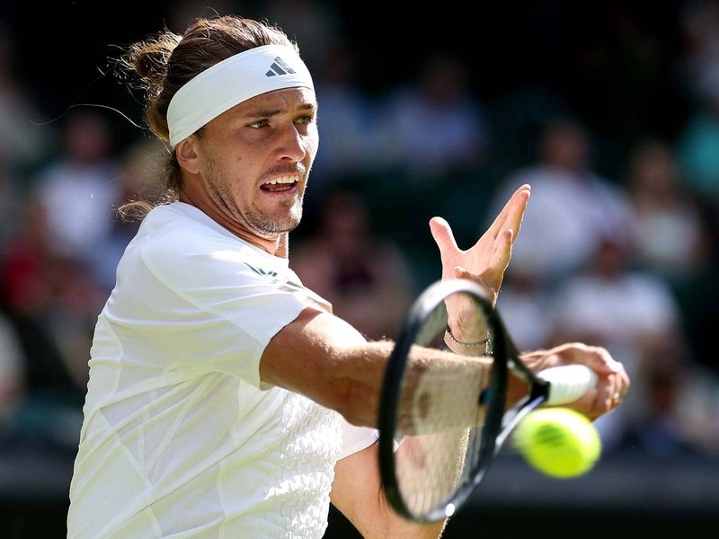 Alexander Zverev drops set in tough win over Alexander Blockx; Mensik wins another five-setter in the opening round at Wimbledon at the All-England Club in London on Tuesday. Photo credit: ATP Tour