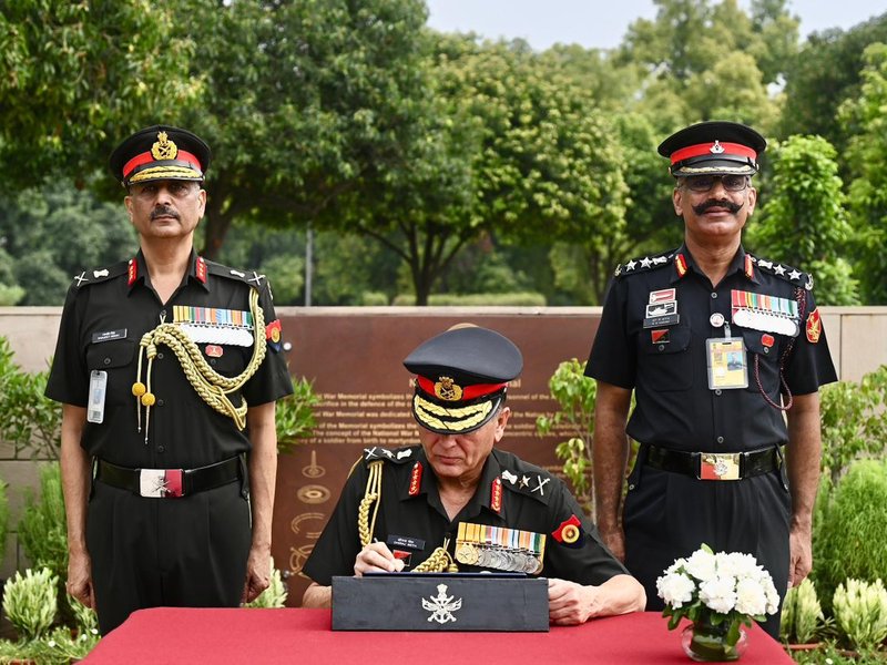 Will lead Indian Army with ideals of duty, honour and Nation First: Gen Dhiraj Seth 