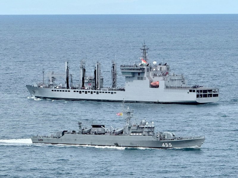 Indian Naval Ships conclude visit to Sattahip, accorded warm farewell by Royal Thai Navy
