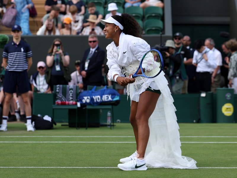 Wimbledon: Osaka storms into Wimbledon third round as kimono-inspired obi steals the spotlight (Credit: WTA/X)