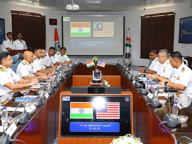 Navies of India and Malaysia discuss strengthening engagements, maritime cooperation 