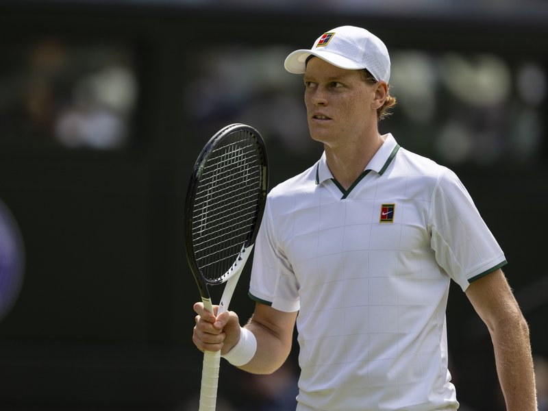 Improved Jannik Sinner keeps title defence on track, reaches fourth round of Wimbledon with straight sets win over Jenson Brooksby to storm into the fourth round for the fifth consecutive year in a row on Friday. Photo credit: ATP Tour/X