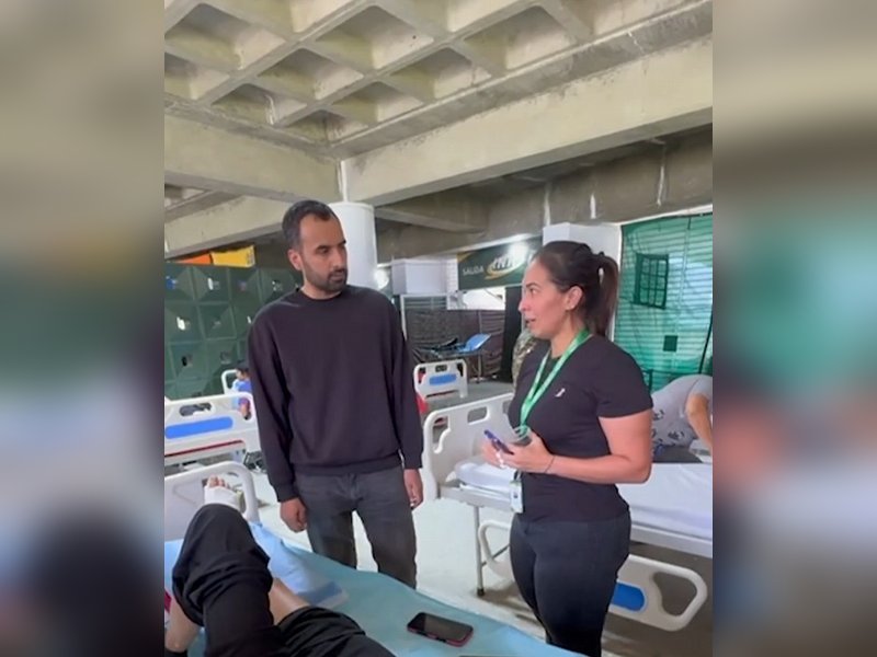 'Service is excellent': Earthquake-hit Venezuelans praise Indian team for treatment at Army Field Hospital 