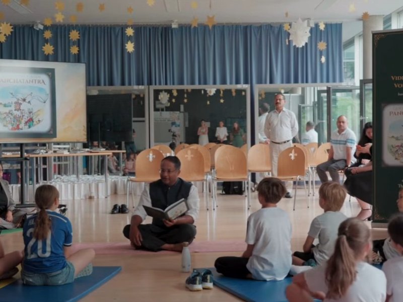 'Gurukul diplomacy': Indian envoy shares Panchatantra tales with Austrian school children