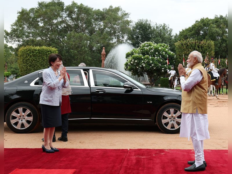 Japan and India committed to strengthening ties as 'brother and sister': Takaichi