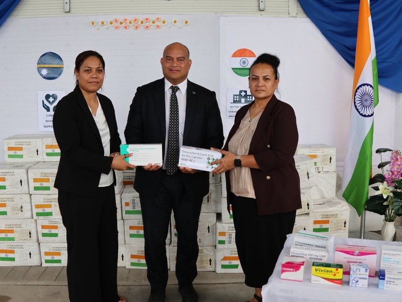 India donates Jan Aushadhi generic medicines and supplies to Nauru