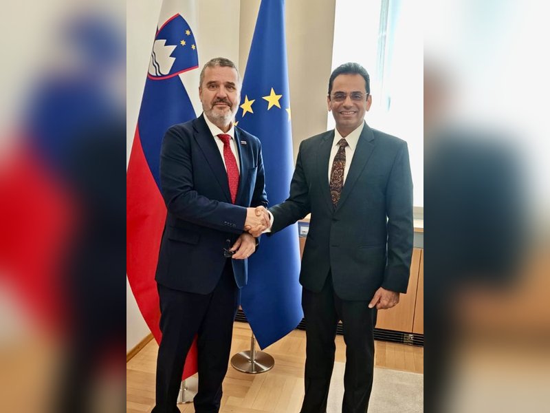 India and Slovenia discuss steps to elevate ties to mutually beneficial partnership 