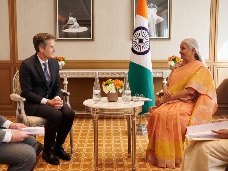 FM Sitharaman holds discussion with Flying Whales chief on French firm's India plans