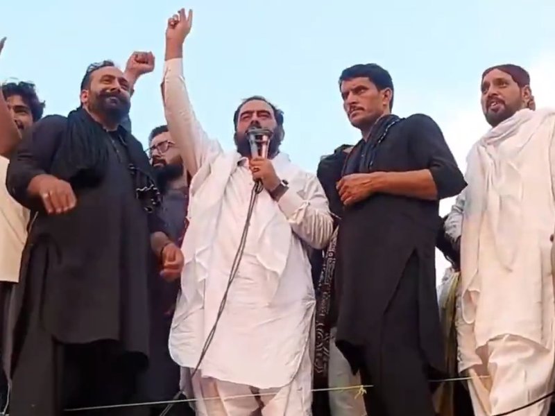 ‘Pak Army gave guns to Kashmiris, don’t call us terrorists’: PoK leader amid massive protests in Rawalakot (Photo: @sheerazzaman/X)