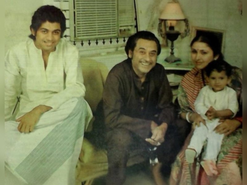 Kishore Kumar's son Sumit shares singer's rare pics with both wives & other happy moments