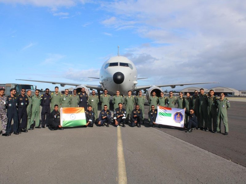 Indian Navy's reconnaissance aircraft arrives in Hawaii for key maritime exercise